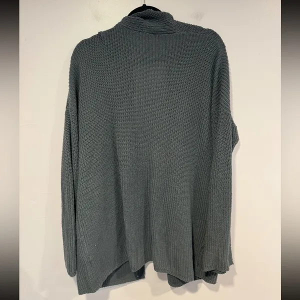 La‎ Miel blue grey knit cardigan - Image 3