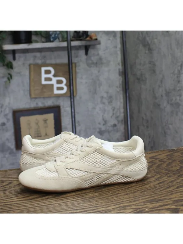 NWT Sam Edelman Tobi Sneaker Lace Up Low Top J8526M1 New Ecru Brown 8M - Image 13