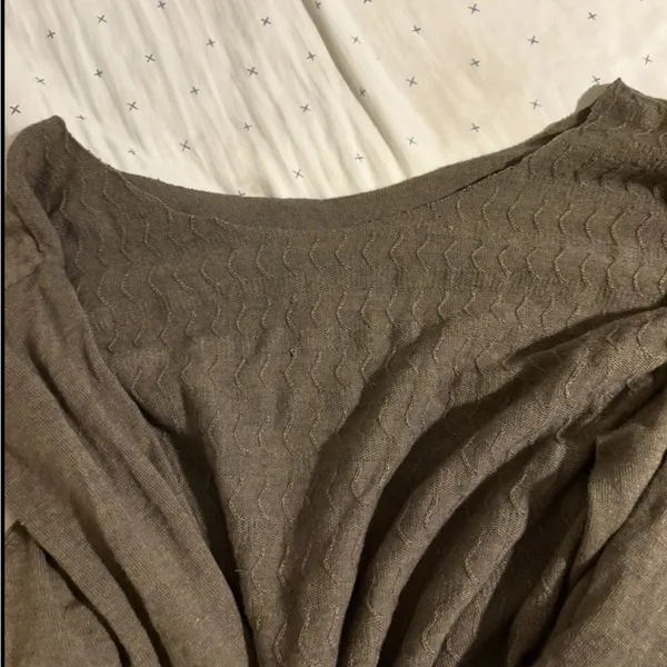 Vintage Brown Sweater Size M - Image 2