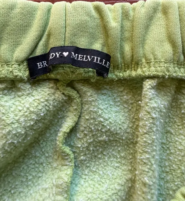 Brandy Melville Sweatpants Green - Image 5