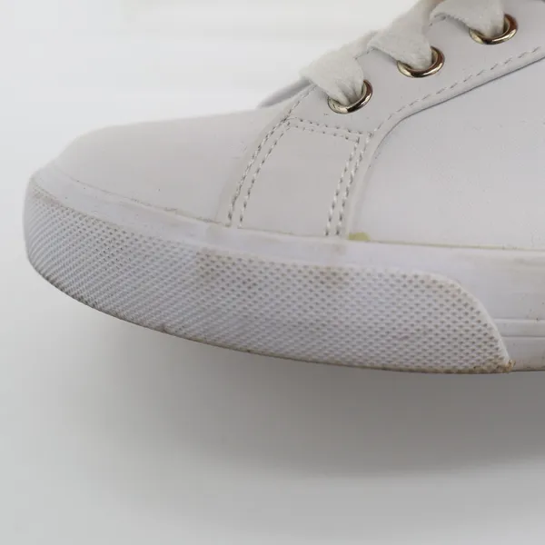 Nine West Layna Womens US 8M Trainers Shoes White Leather Athletic Sneakers - Image 8