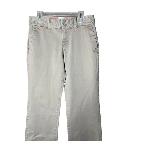 Old Navy Y2K Khaki‎ Flare Pants Size 2 Short - Image 2
