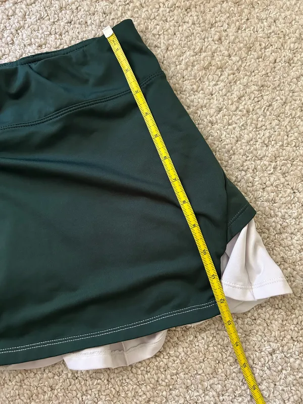 Duc green and white skort Size M - Image 8