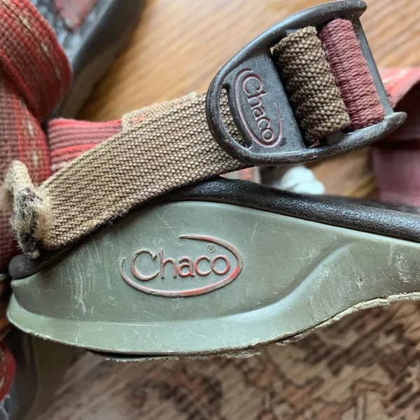 Chacos Sandals Shoes Summer Outdoor Red Size 7 Fashion Casual Footwear - Image 4