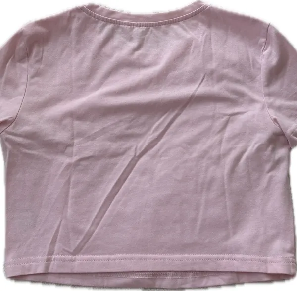 SHEIN Cropped Pink Tee - Image 2