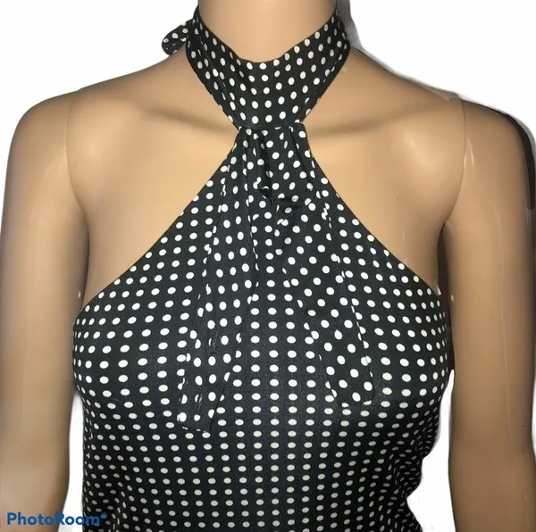 Moda International polka dot halter top - Image 3