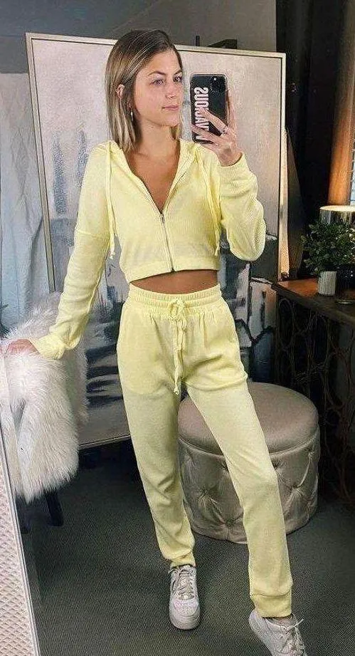 Lounge Set Yellow Size M - Image 4