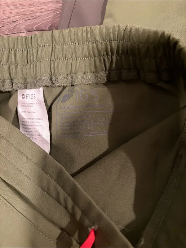 Figs Green Scrub Pants - Image 6