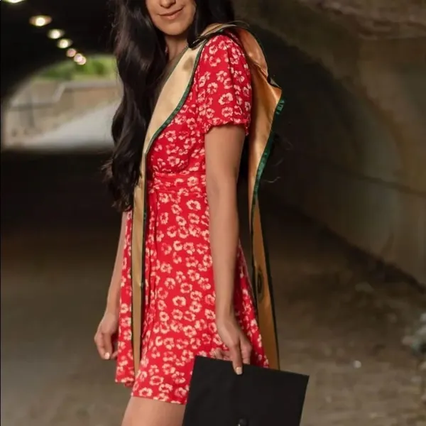 ✨ Garden Explorer Red Floral Print Mini Dress✨ - Image 6