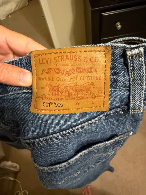 Levi’s 501 Jeans High-Rise 90s - Image 3