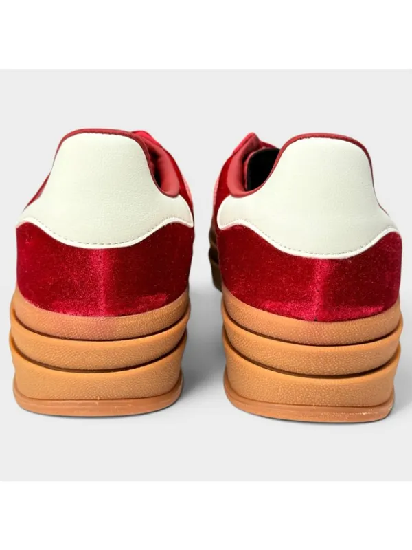 adidas Gazelle Bold W Sneakers Red Gum Womens 8.5 IG4388 New Box - Image 5