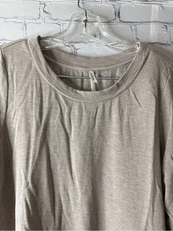 Soma Beige Crewneck Lightweight Long-Sleeve pajama set size medium - Image 10