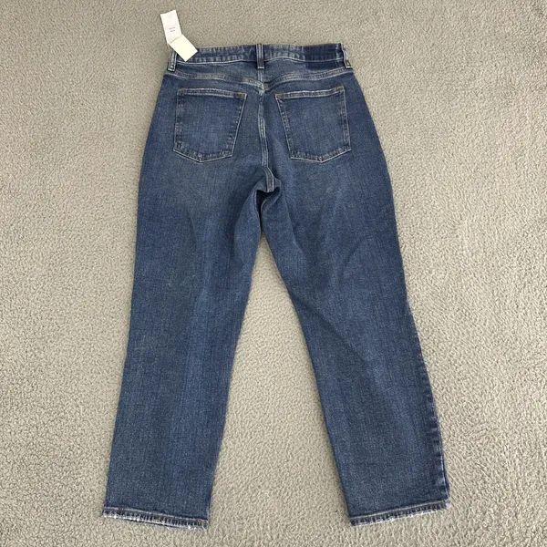 NWT Abercrombie & Fitch Curve Love the Mom High Rise Jeans Size‎ 8/29 Short x 24 - Image 3