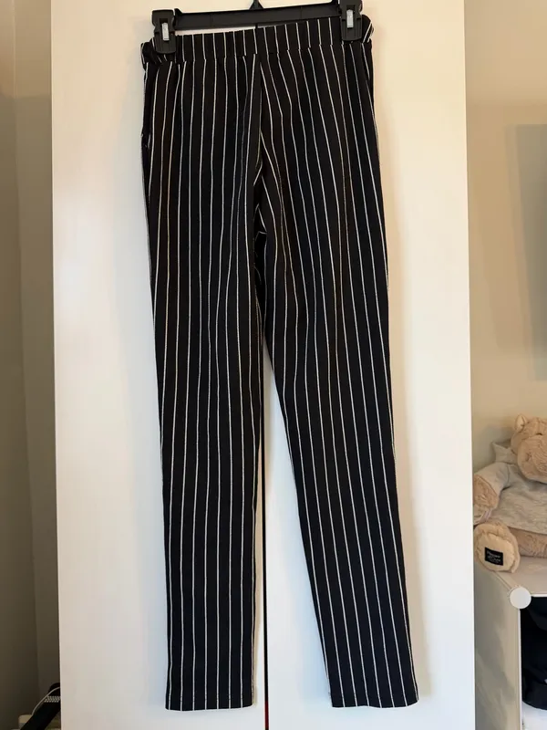 Stripe pants Black Size XS - Image 2