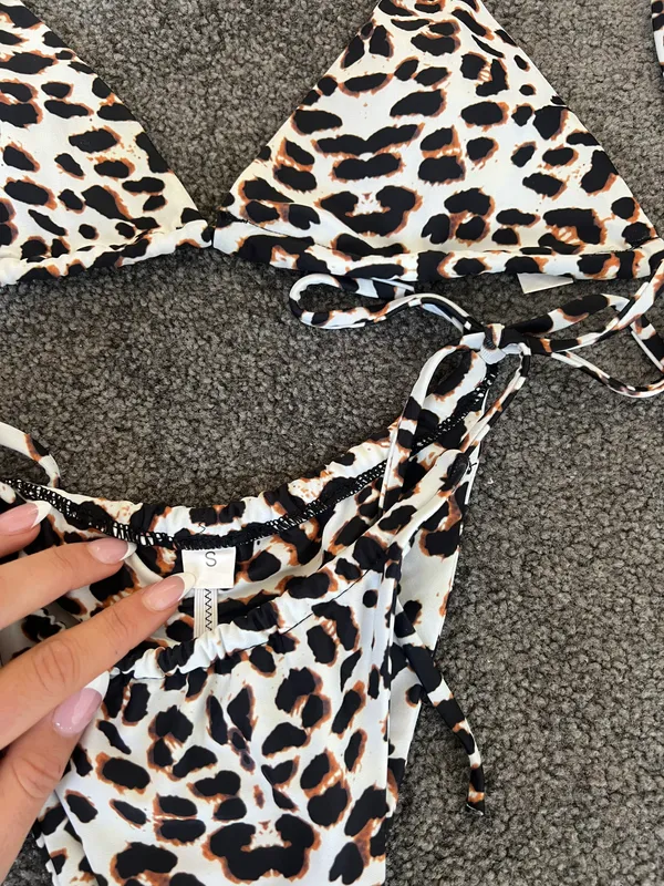 Amazon Cheetah String Bikini - Image 2