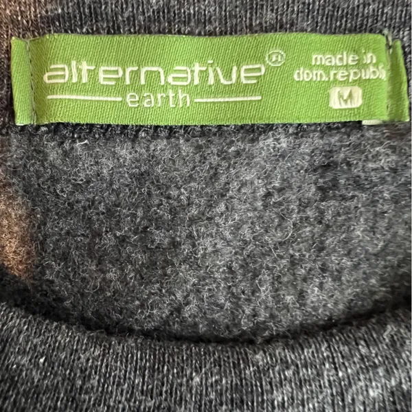 Alternative Earth Size Medium Delta Delta Delta Crewneck Long Sleeve Sweatshirt - Image 5