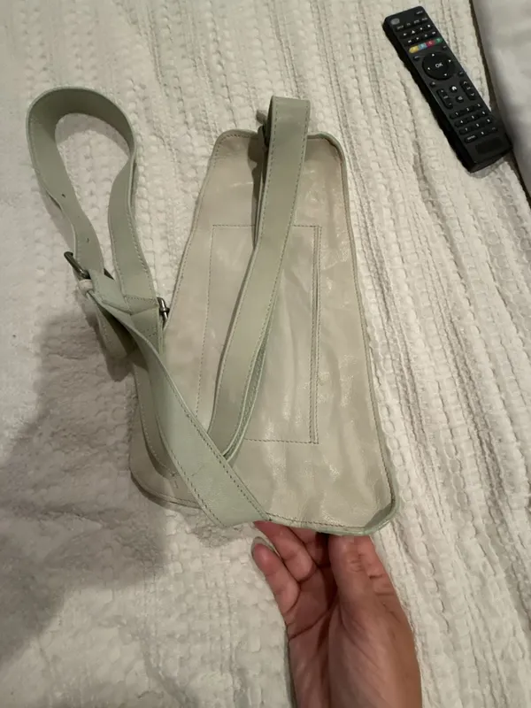 Free People Jagger Leather Sling Mint Green - Image 5
