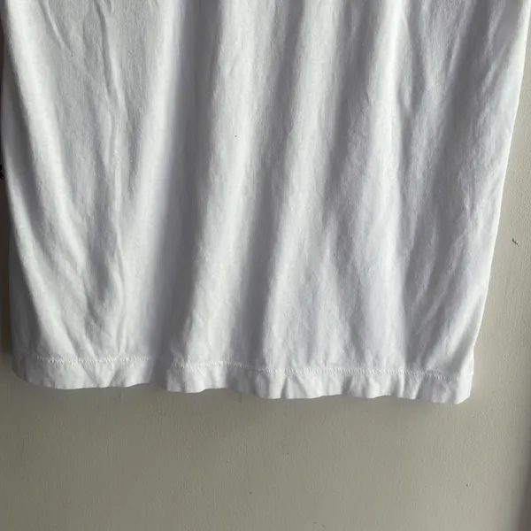 AGOLDE Raya Muscle Cotton-Jersey T-Shirt White - Image 11