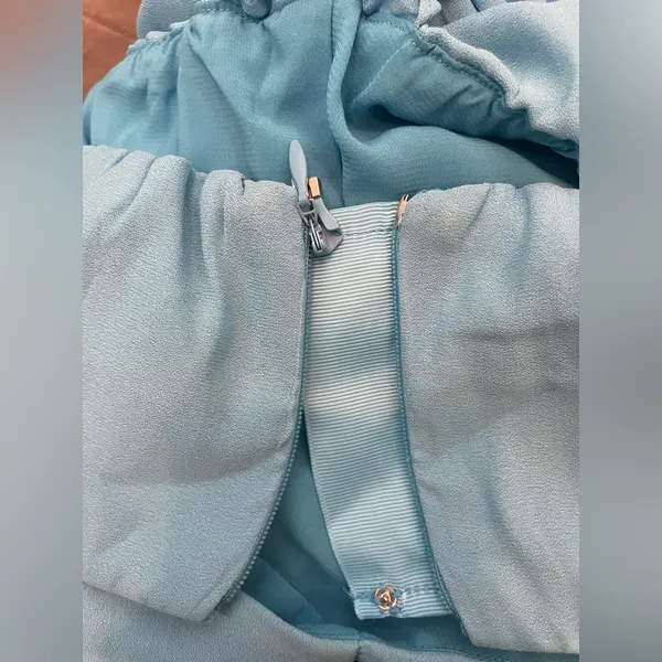 Revolve NBD Viviana Mini Dress in Aqua Blue - Image 4