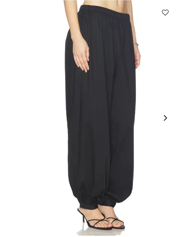 MORE TO COME Marissa Balloon Pant in Black Size S $78 - Image 2
