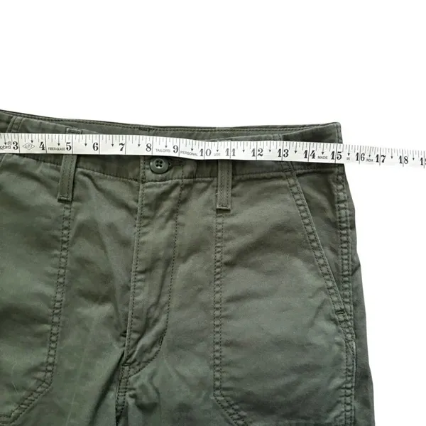 Levi's Women's Utility‎ Pants Sz 29X29 Green Stretch - Image 2
