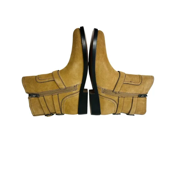Franco Sarto L-Prina Taupe SU Suede Boot Women's Size 9M New With Box‎ - Image 7