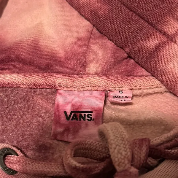 Vans tie-dye sweatshirt. Size small. - Image 4