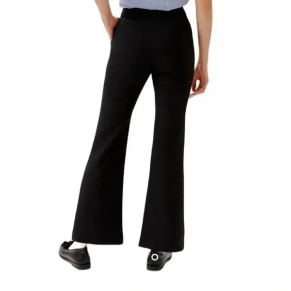 Anthropologie Exquise Sleek Flare Pants Black Office Career Size‎ XS minimalist - Image 8
