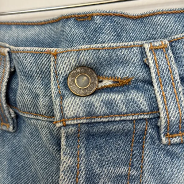 Brandy Melville MOVING SALE John Galt High Waisted Denim Shorts - Image 4