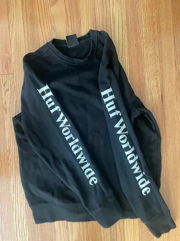Huf Crewneck Sweaters Gray Size M - Image 10