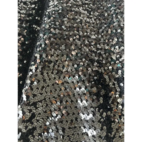VTG 80s‎ Cynthia Kent Miami Top Sequin Black Cocktail Party Glam Holiday Disco - Image 5