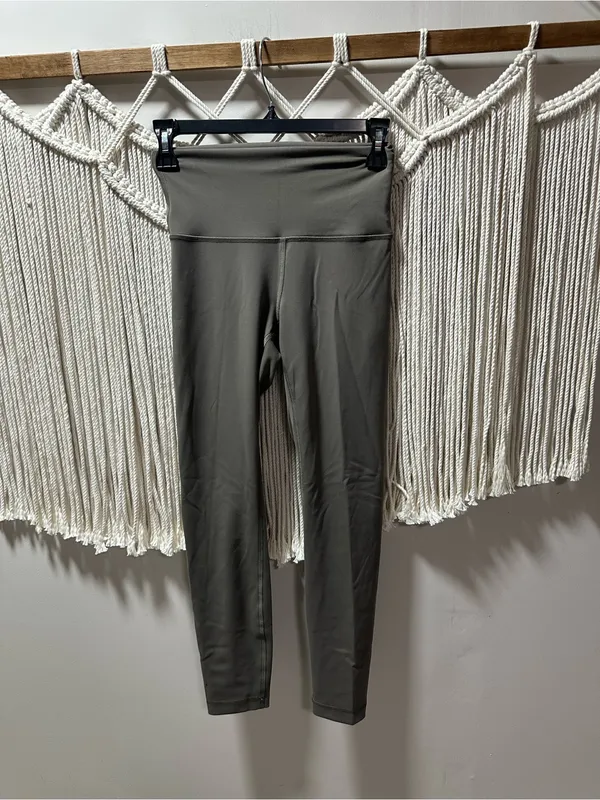lululemon athletica Olive Green High-Rise Leggings - Image 5