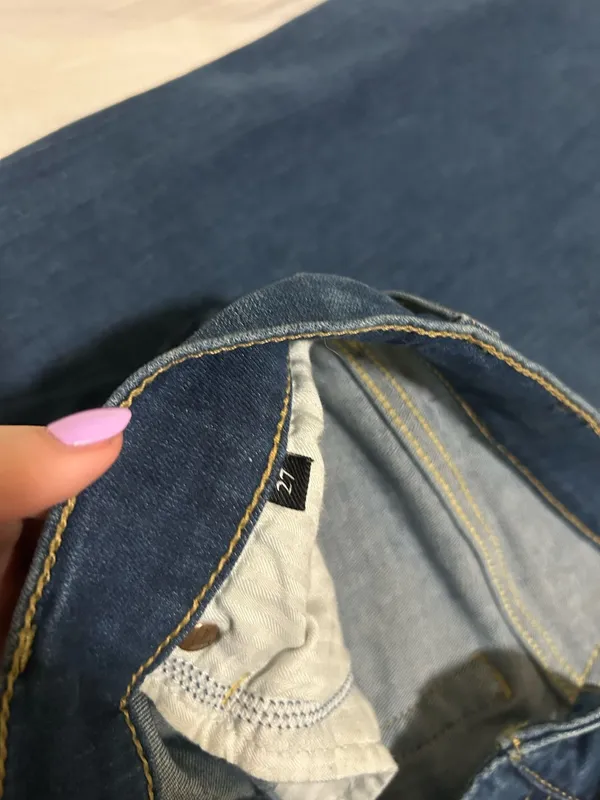 7 For All Mankind Jeans Dojo Dark Wash - Image 4