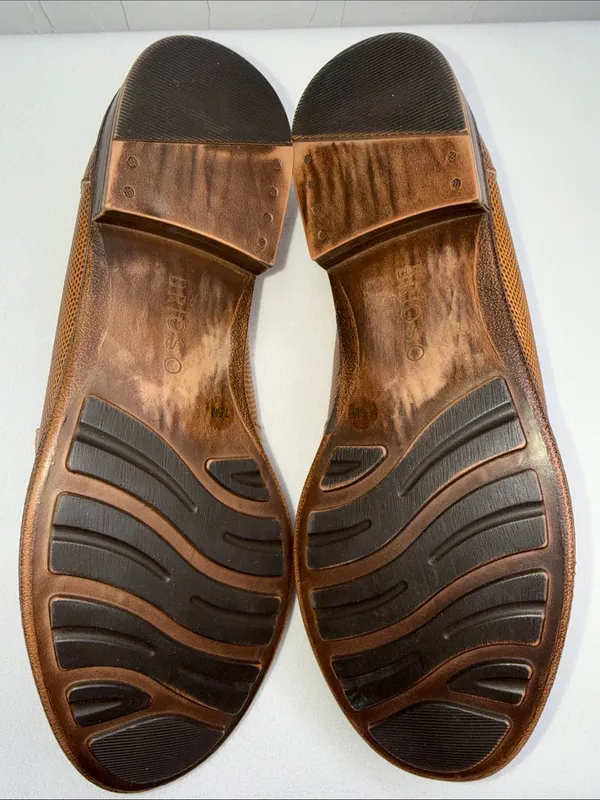 Brioso Frisco Lizard-Embossed Leather Loafers - Image 7