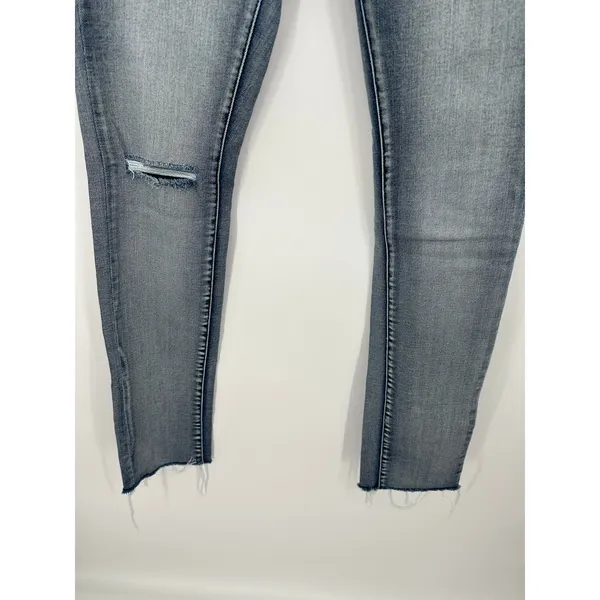 BlankNYC‎ Light Wash Mid Rise Bootcut Flare Denim Jeans Stretch Women Size 25 - Image 3
