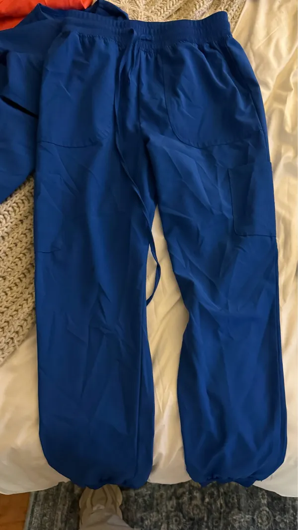 Scrub aid royal blue scrubs - Image 2