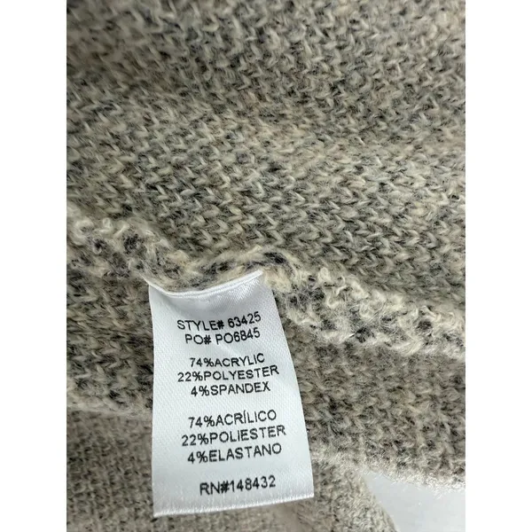 Magnolia Boutique M/L Womens Herringbone Double Breasted Long Coat Quiet Luxury - Image 7