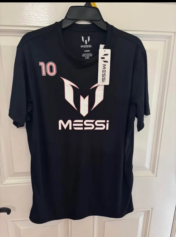 Messi black large jersey - Image 4