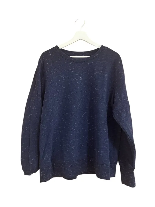 Tek Gear Ultra Soft Fleece Navy Blue Crewneck Sweatshirt Size XL - Image 2
