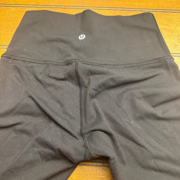 Lululemon Align High Rise Black Cropped Leggings Yoga Athleisure Women‎ - Image 7