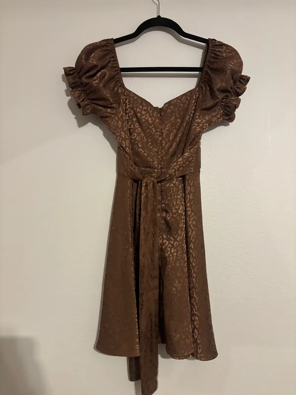 Mi Ami Brown dress - Image 4