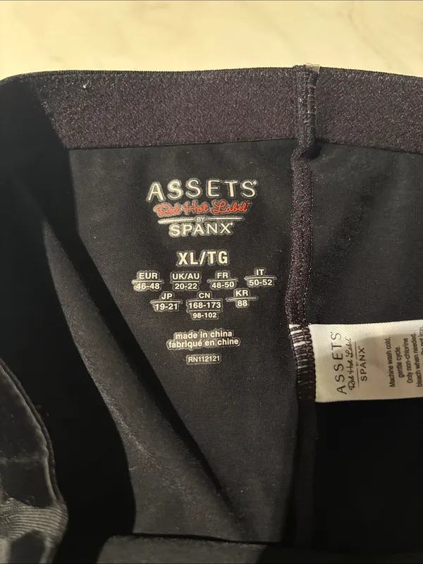 Spanx Black High-Waist Shapewear Shorts - Image 2