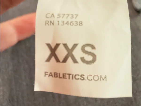 Women’s XXS fabletics gray scrub pants - Image 11