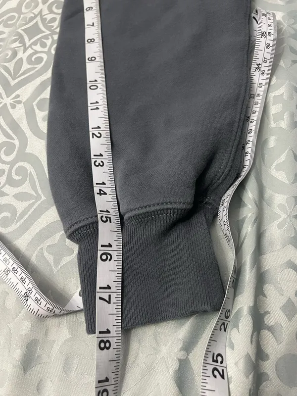 Abercrombie & Fitch Women's Slate gray Half-Zip Sweatshirt size XS - Image 7