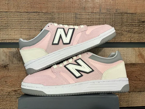 Pink and white New Balance - Image 5