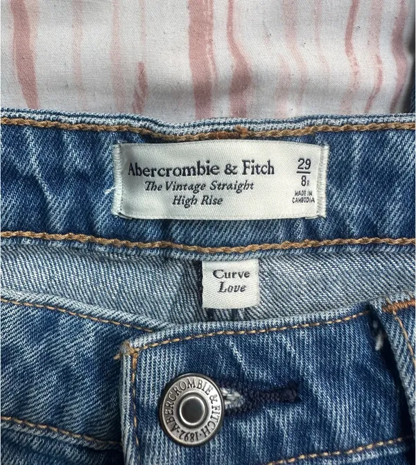 Abercrombie Jeans Vintage Straight High-Rise - Image 6