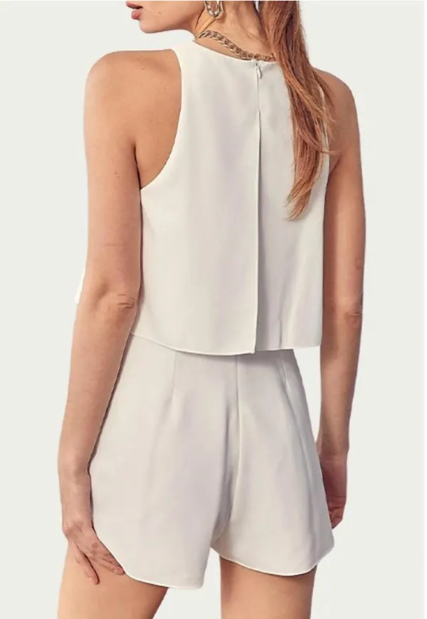 DO+BE white romper  - Image 4
