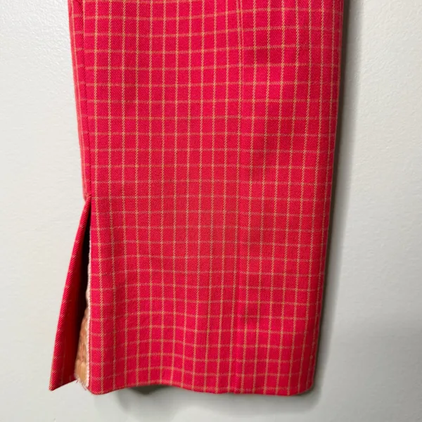 Anthropologie The Essential Slim Trousers Pants Trouser Orange Red Women’s 4 - Image 10