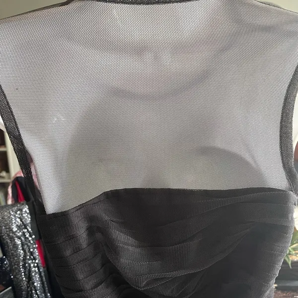 WHITE By Vera Wang‎ Dress Black Size 4 - Image 8