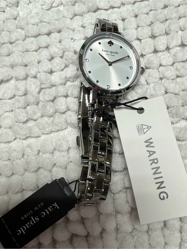 Kate Spade NY Metro Three-Hand Quartz Bracelet Watch & Crystal Bracelet Set NWT - Image 8